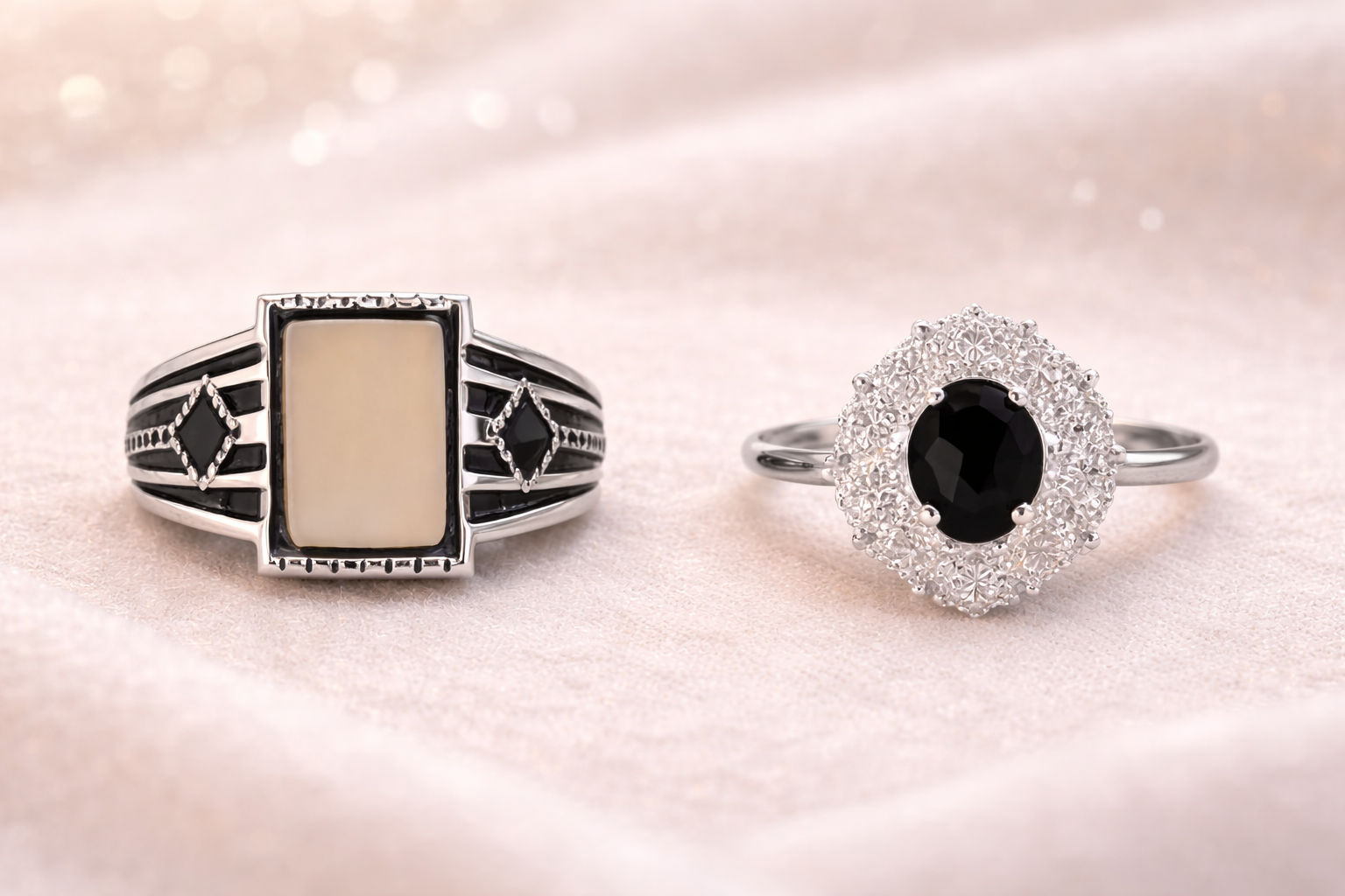 Luxury Couple Rings – Bound by Love |  His & Her Rings