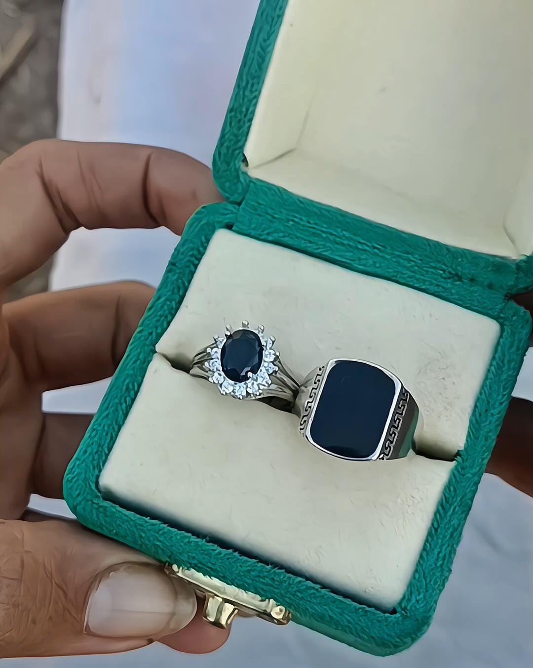 Couple Promise Ring  Symbol of Forever