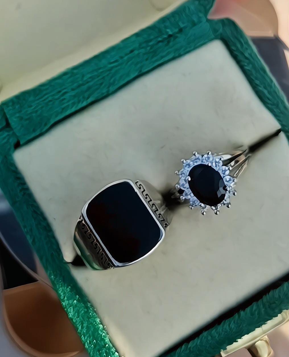 Couple Promise Ring  Symbol of Forever