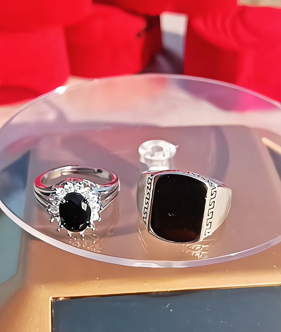 Couple Promise Ring  Symbol of Forever