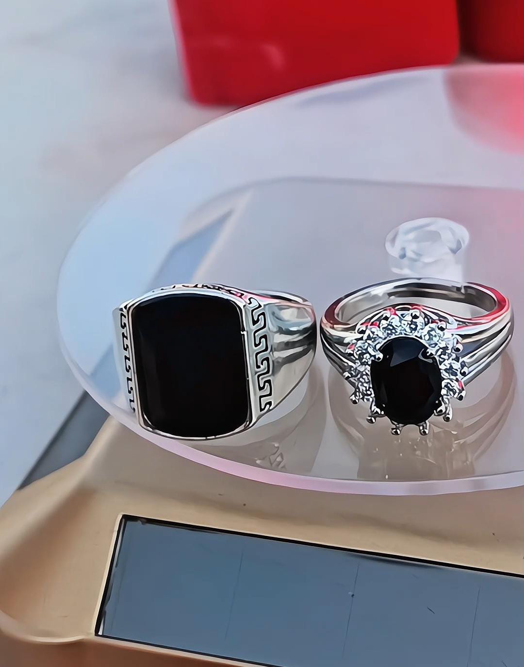 Couple Promise Ring  Symbol of Forever